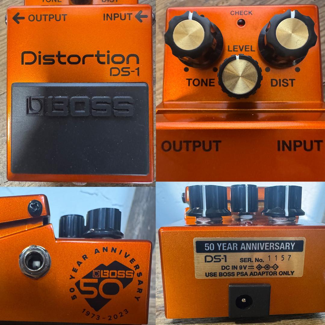 極美品】BOSS DS-1 50周年記念モデル 限定オレンジ 付属品完備 - メルカリ