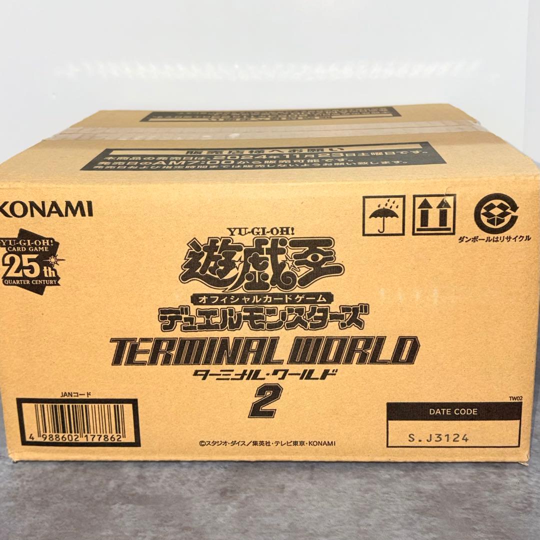 遊戯王 デュエルモンスターズ ターミナルワールド2 未開封 1カートン