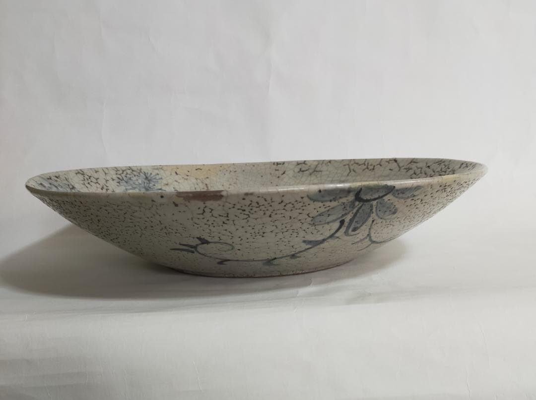 古九谷古染付呉須松人物絵大平鉢 - メルカリ