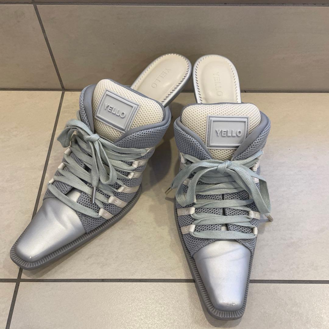yello スニーカーヒールL YELLO / AZURE SNEAKER HEELS