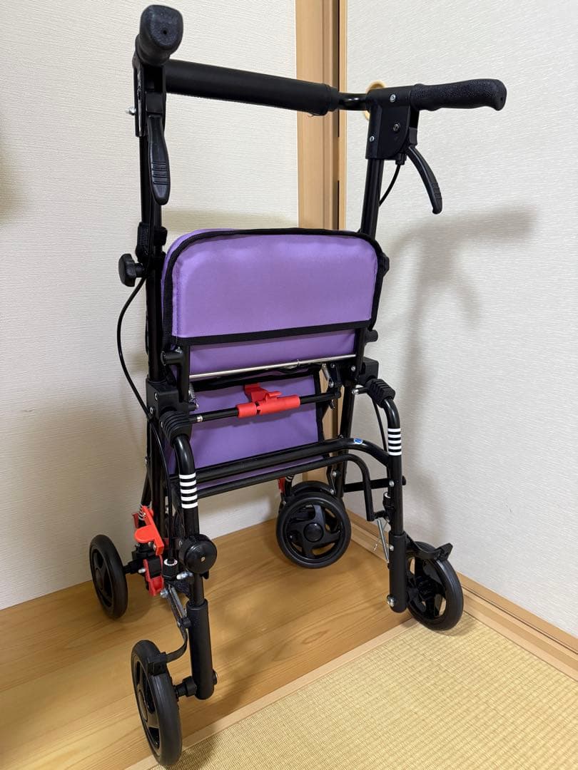 使用浅】アクトモア ファイン ツートン Mサイズ シルバーカー 手押し車