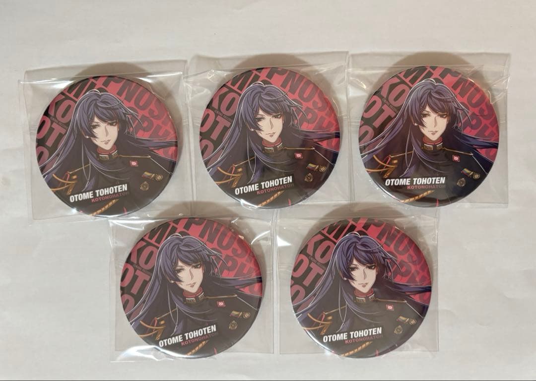 ヒプノシスマイク（ヒプマイ） 中王区 東方天乙統女 缶バッジ 5個