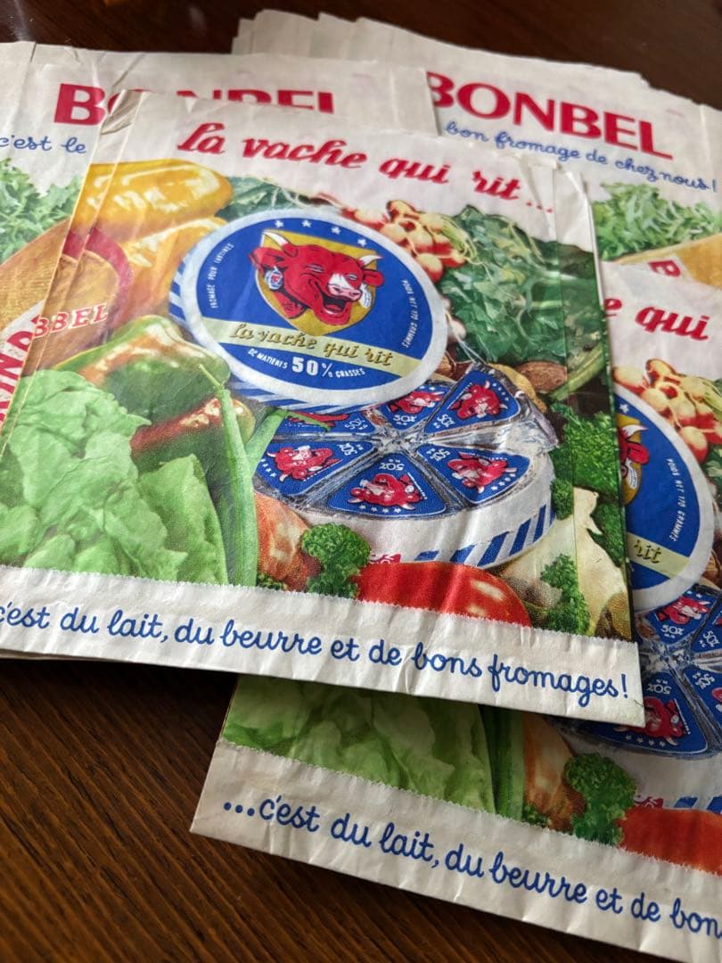 海外紙物フランスBONBEL チーズ30枚1名様