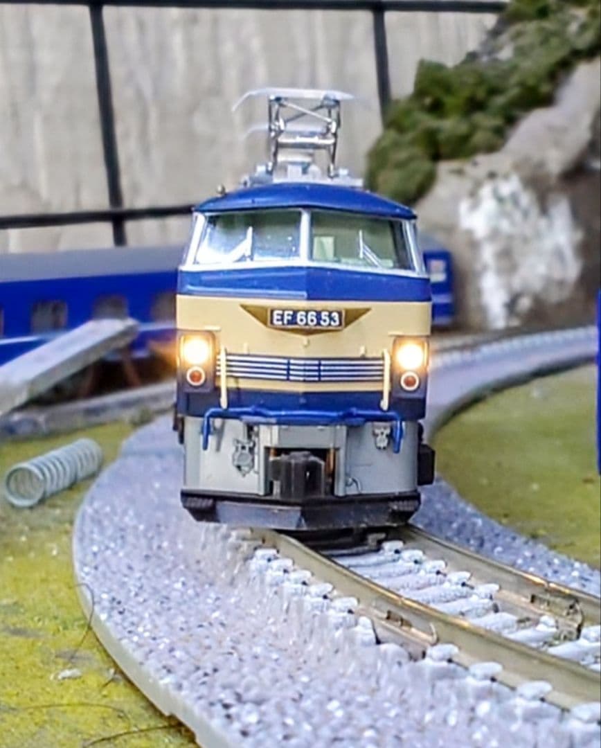 KATO 3090−3 JR EF66 53 電気機関車 青 - メルカリ