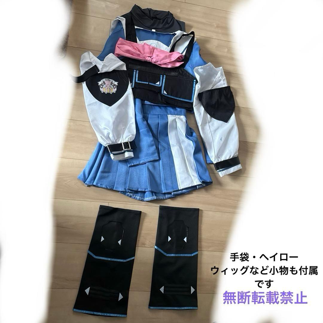 あ*あ様 ブルーアーカイブ 月雪ミヤコ コスプレ衣装+耳カチューシャ