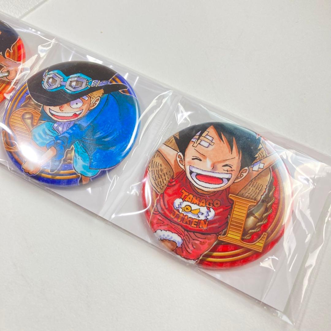 ワンピース☆三兄弟セット☆ジャンプフェスタ☆缶バッジ☆トートバッグ