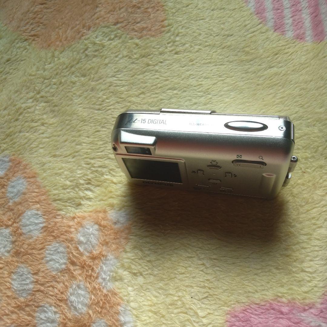 み*み様 ⭕️希少品★オリンパス♥️μ-15★ブルー♥️極上の綺麗なボディ