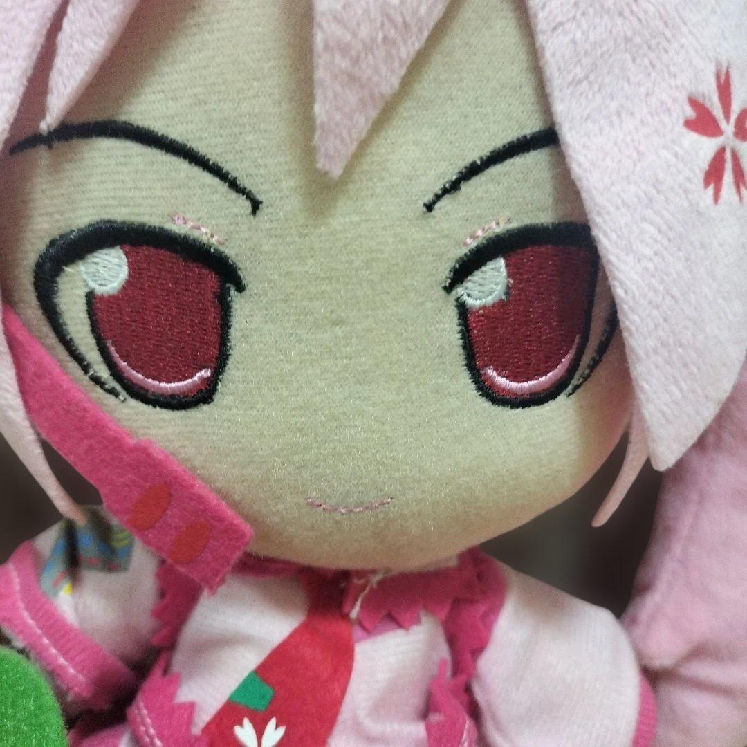 桜ミク サクラミク ピンクぬいぐるみ 希少 初音ミク - メルカリ