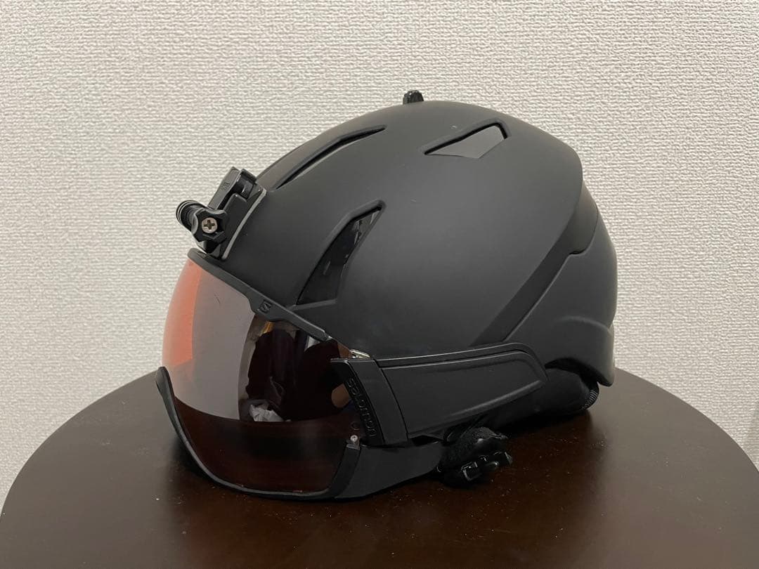 【即購入OK】Salomon ヘルメット　ゴーグル付き SALOMON（サロモン） ヘルメット OSMO SIGMA オスモ シグマ メンズ