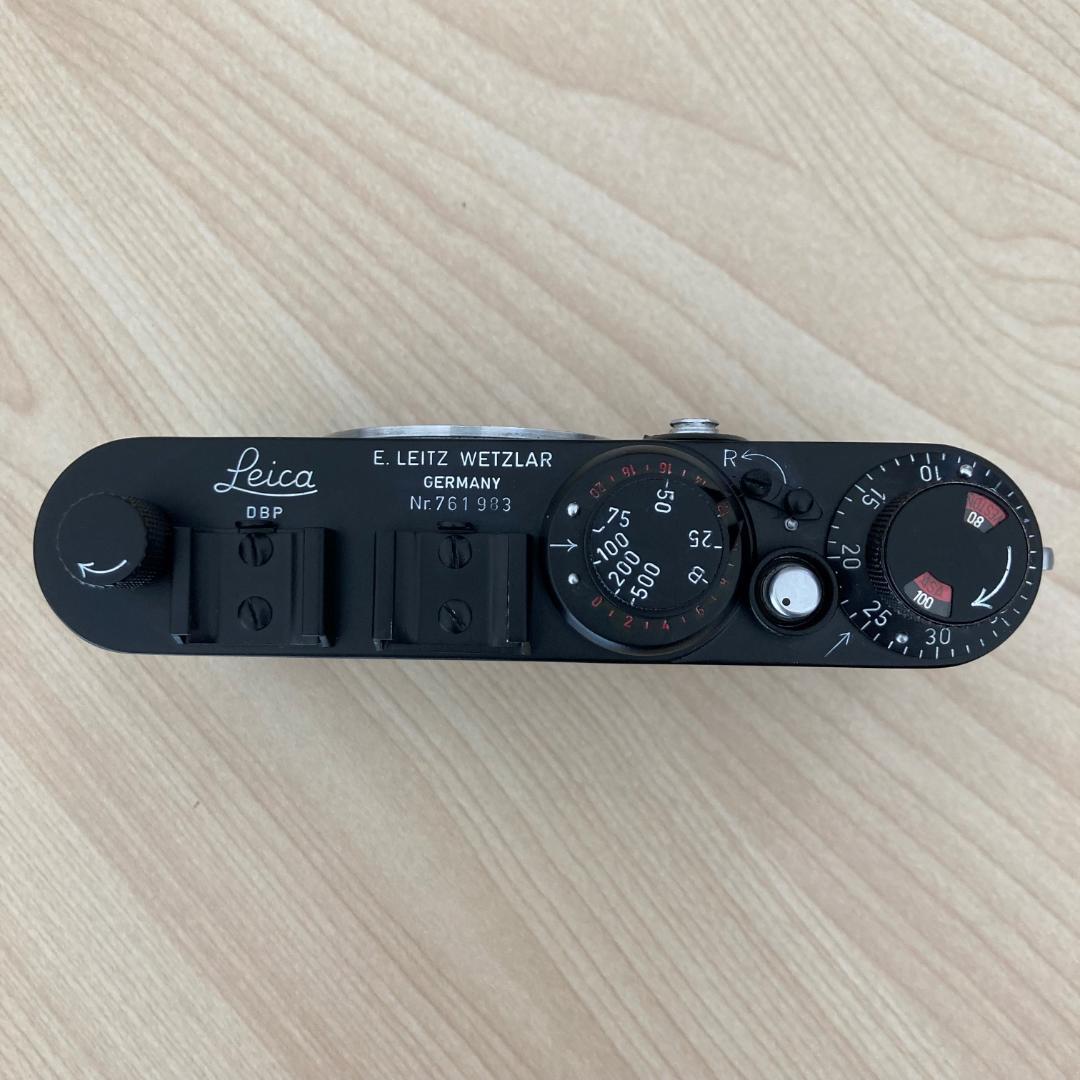 s*r様 バルナックライカ1f ブラックボディ Leica 1f レッドダイヤル