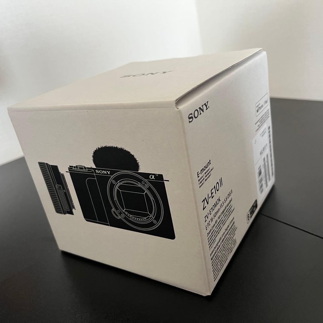 SONY ZV-E10M2K 保証期間内 レンズと予備バッテリーチャージセット