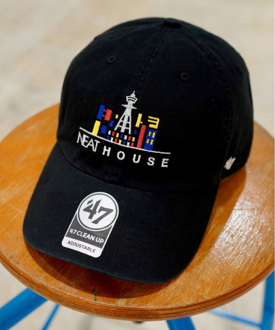 NEATニート 大阪 キャップ 黒 ブラック - メルカリ