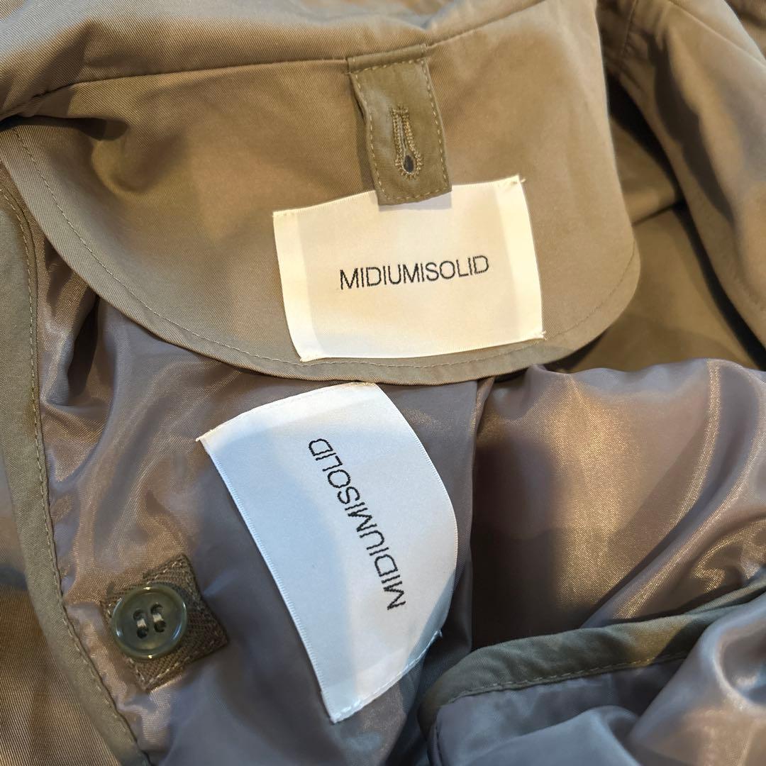 MIDIUMISOLID ライナー付きモッズコード - メルカリ