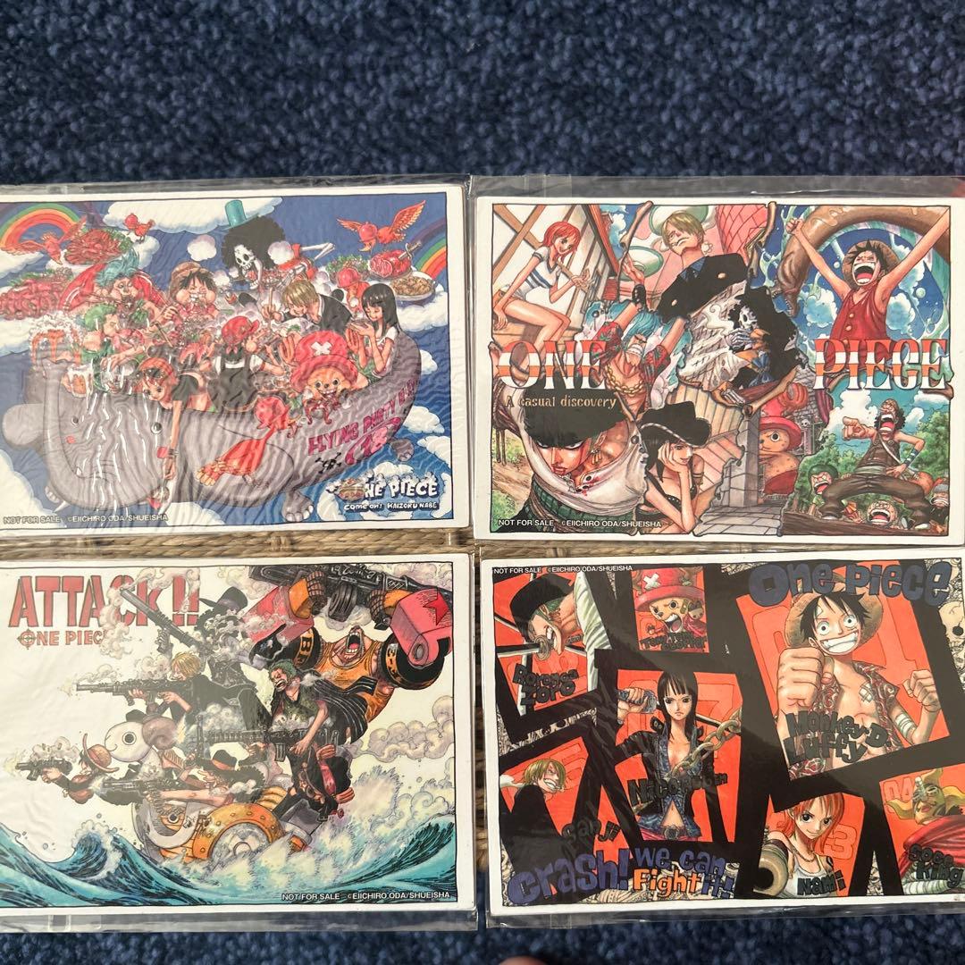 非売品】ONE PIECE 書店販促マグネットシート 36枚