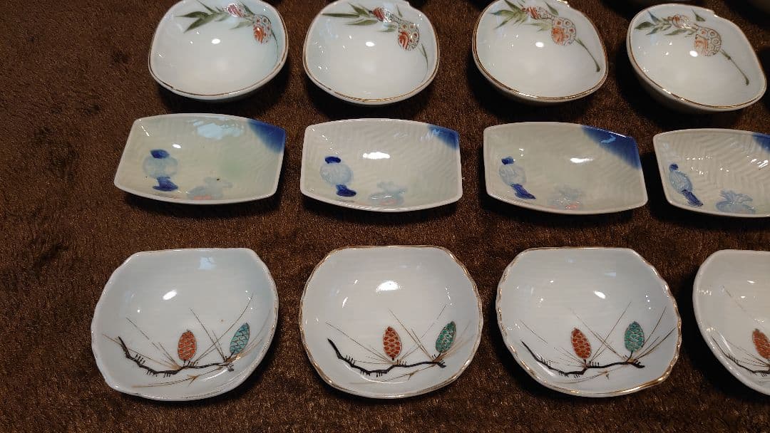 古伊万里 伊万里 豆皿 角皿 3種20客 - メルカリ