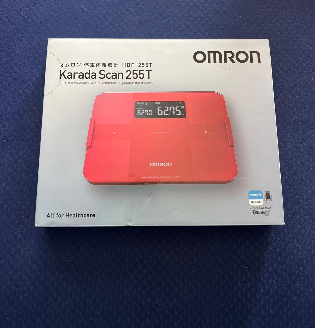 OMRON Karada Scan 255T レッド - メルカリ