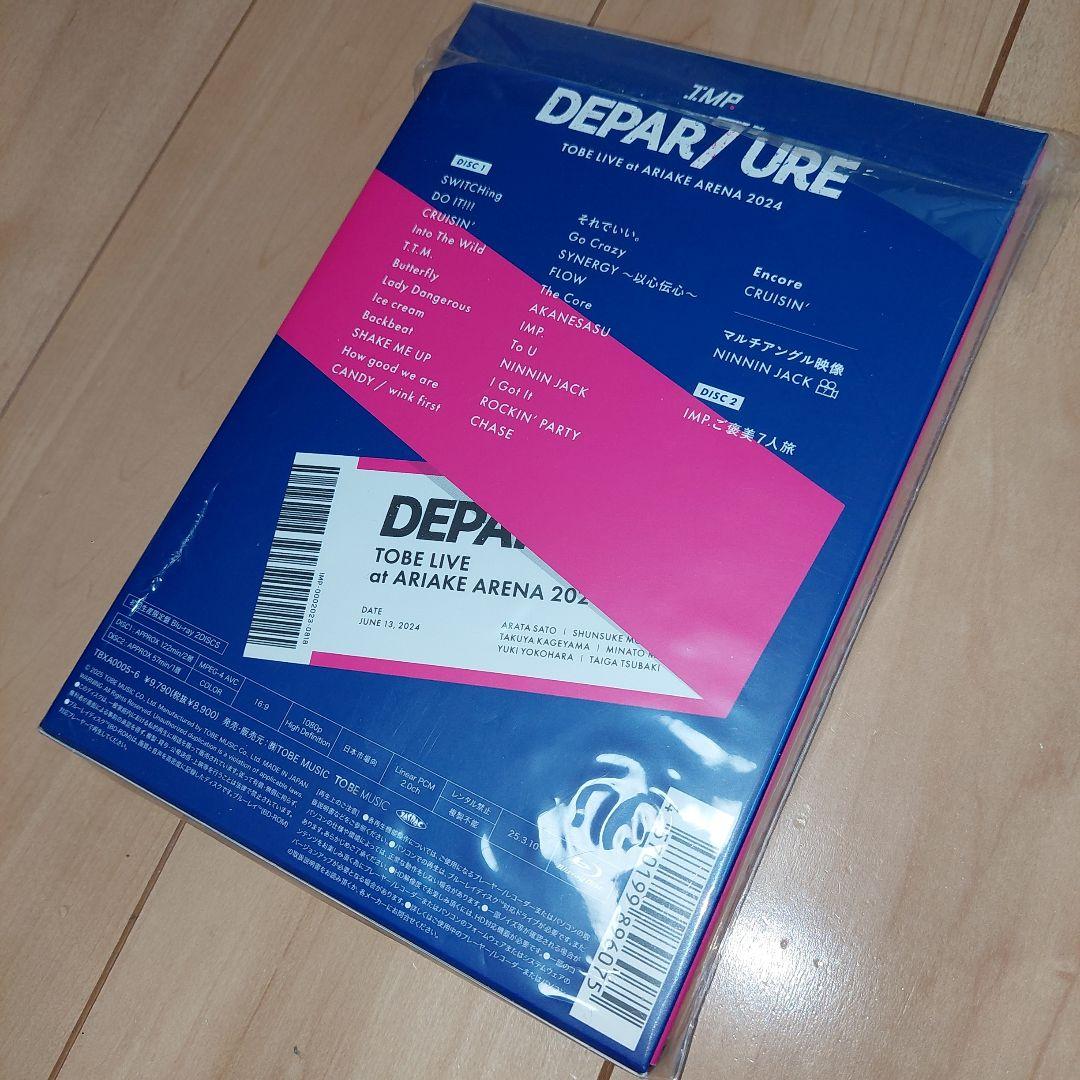 音ズレ交換品 IMP. DEPARTURE 初回生産限定盤 Blu-ray - メルカリ