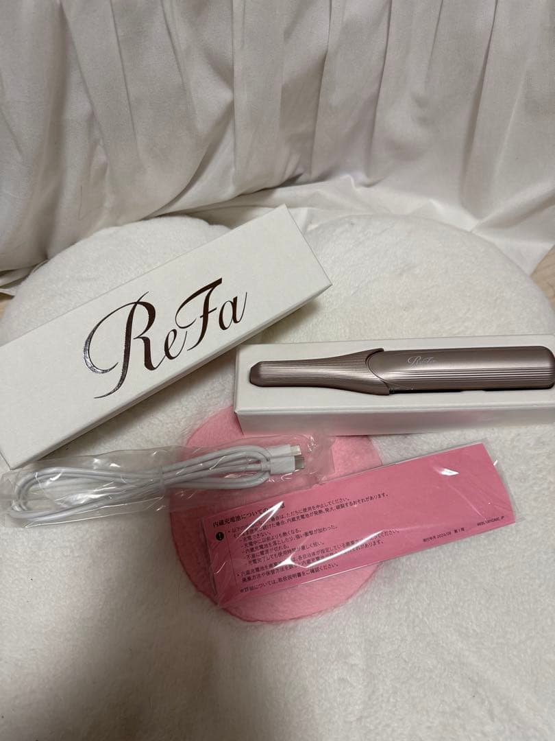 ReFa リファフィンガーアイロン ST シャンパンゴールド - メルカリ