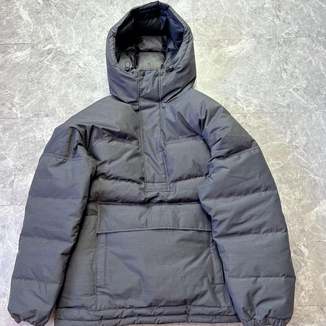 スノーピーク 焚き火スペック ダウンジャケット L 黒 アノラック down