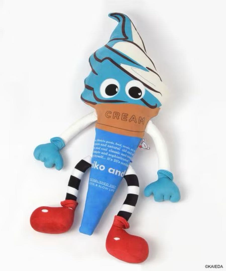 FLAVORS】ニコアンド コラボ クッション ソフトクリーム - メルカリ