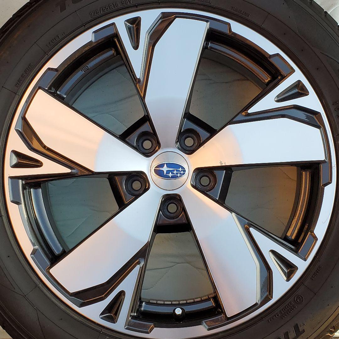 シンさん様専用④❗フォレスターSKEアドバンス❗純正アルミ❗225/55R18