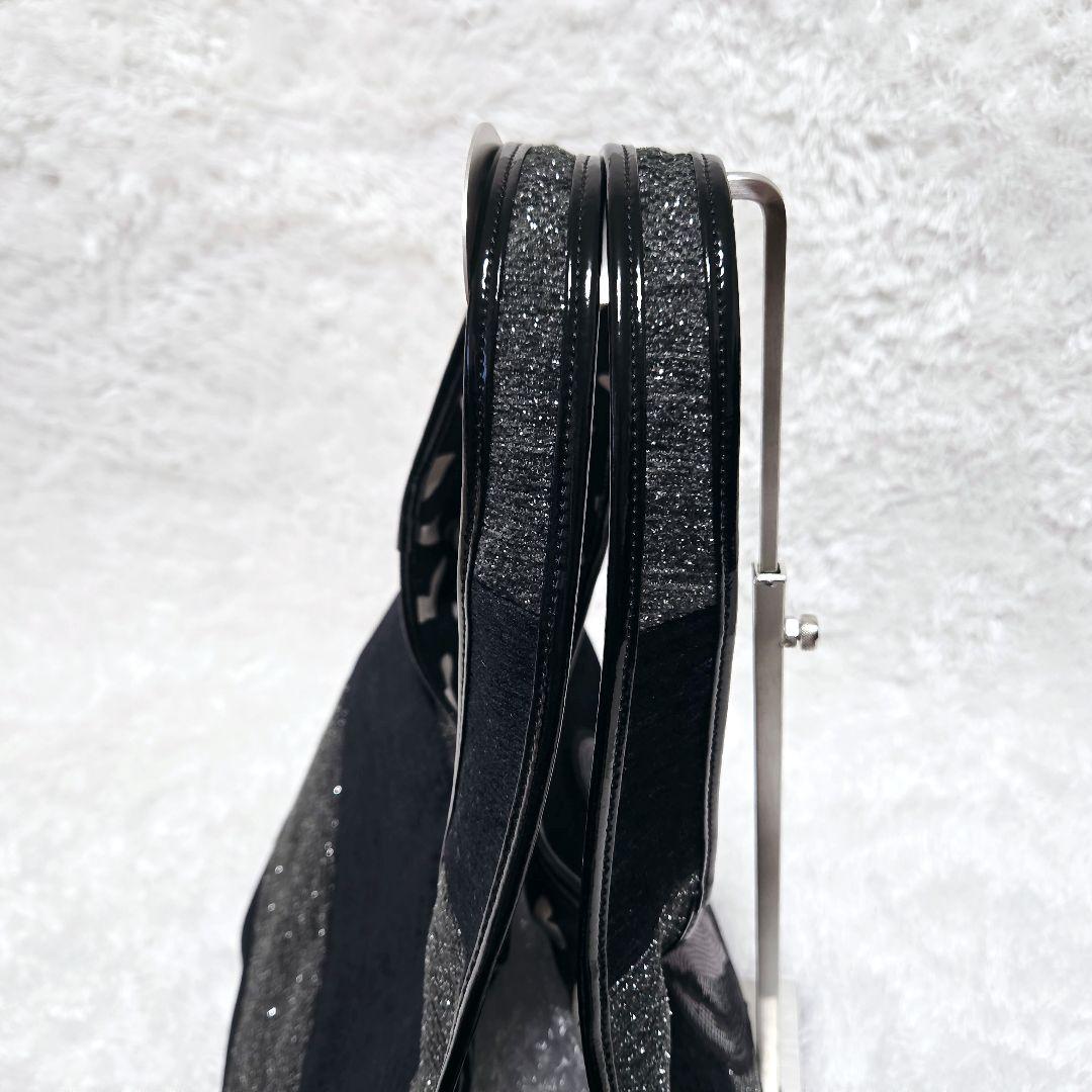 美品 Think Bee! ミッドナイトラブリー ラージショルダーバッグ 保存袋