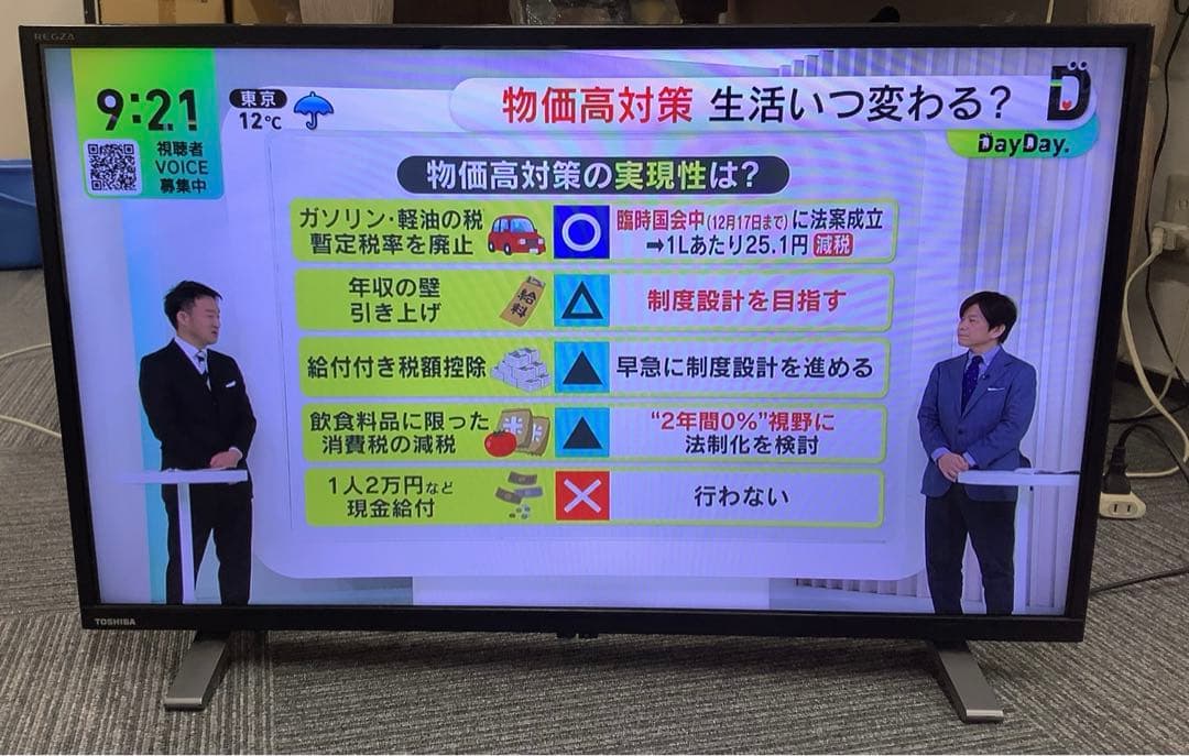 YouTube対応 東芝 REGZA 32インチ液晶テレビ 32V34 21年製 液晶テレビ REGZA(レグザ) 32V34 [32V型 /ハイビジョン /YouTube対応