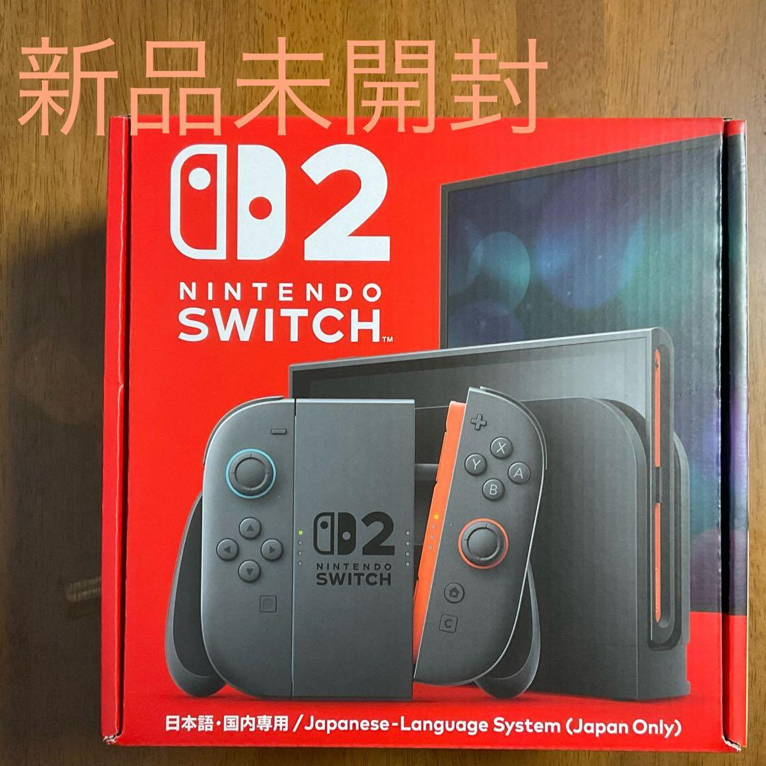新品未開封 Nintendo Switch2 本体 国内専用 保証書有 匿名配送 Nintendo Switch Switch2 本体（日本語 国内専用） 新品未開封 : 小浜