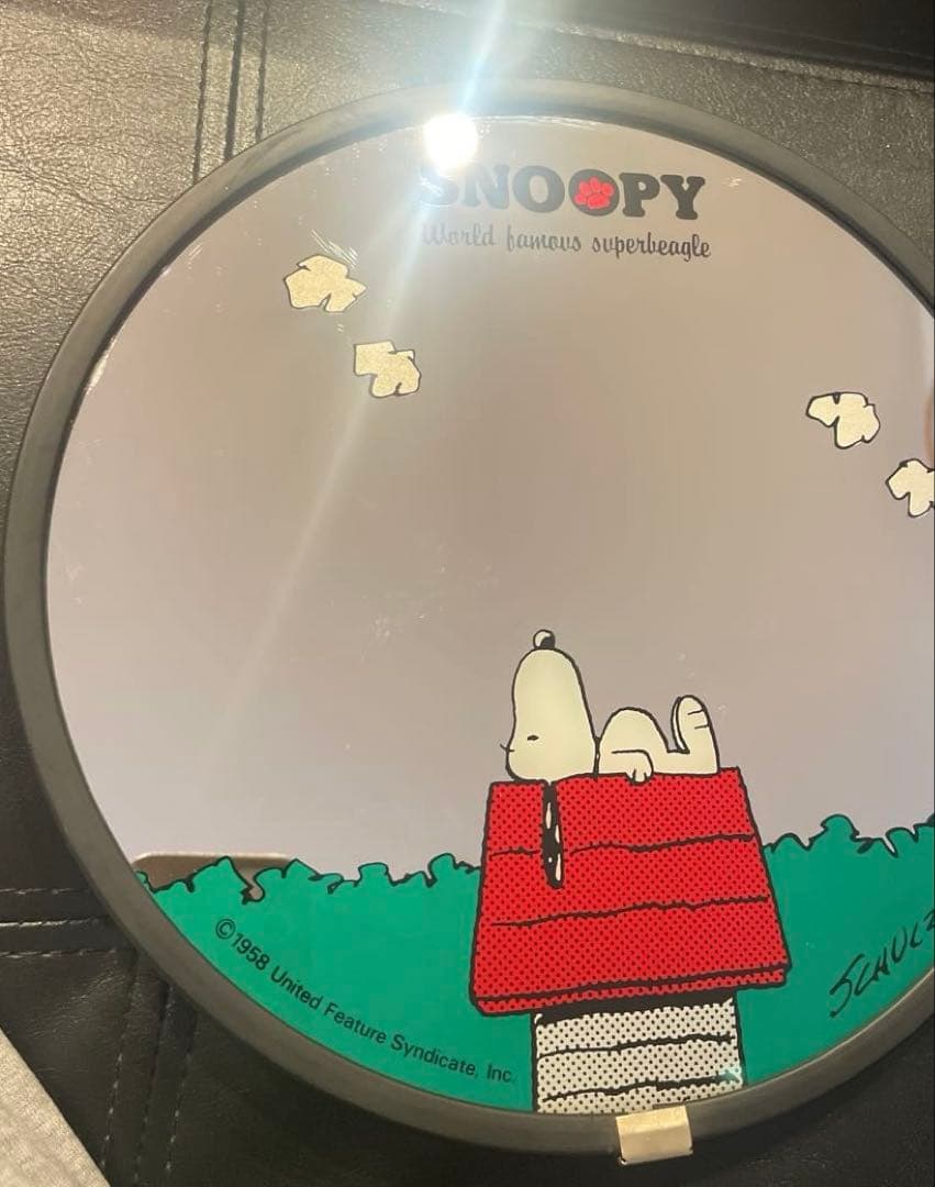 スヌーピー パブミラー 昭和レトロ ビンテージ SNOOPY - メルカリ