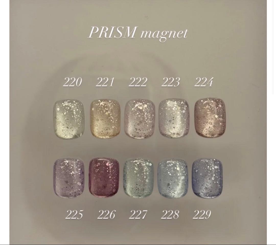 enoi PRISM mg220-229 マグネットネイルカラーセット 台紙つき - メルカリ