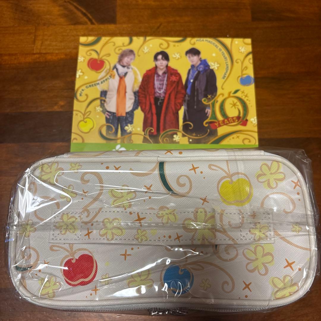 Mrs. GREEN APPLE バニティポーチ 新品未開封 広告付き - メルカリ