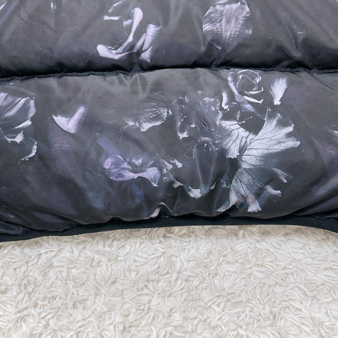 美品 ポールスミス 花柄 ダウンジャケット ハーフジップ プルオーバー