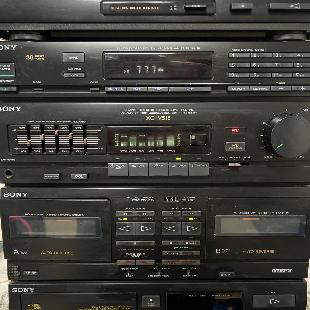 SONY XO-V515 バブルコンポ ステレオ ジャンク - メルカリ
