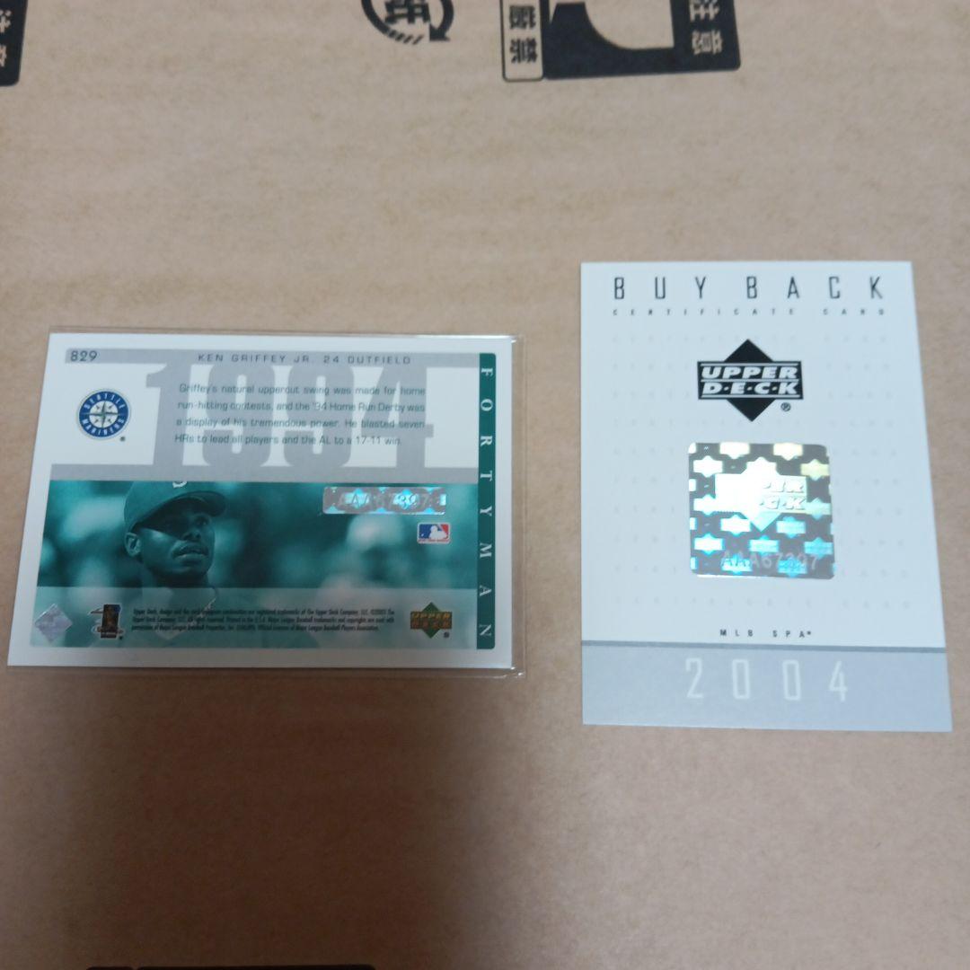 MLB ケン・グリフィー・ジュニア バイバック10/10 シルバーサイン