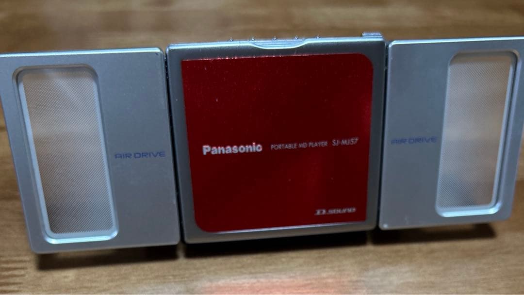 ☆パナソニック ポータブルMDプレイヤー SJ-MJ57-R☆ - メルカリ