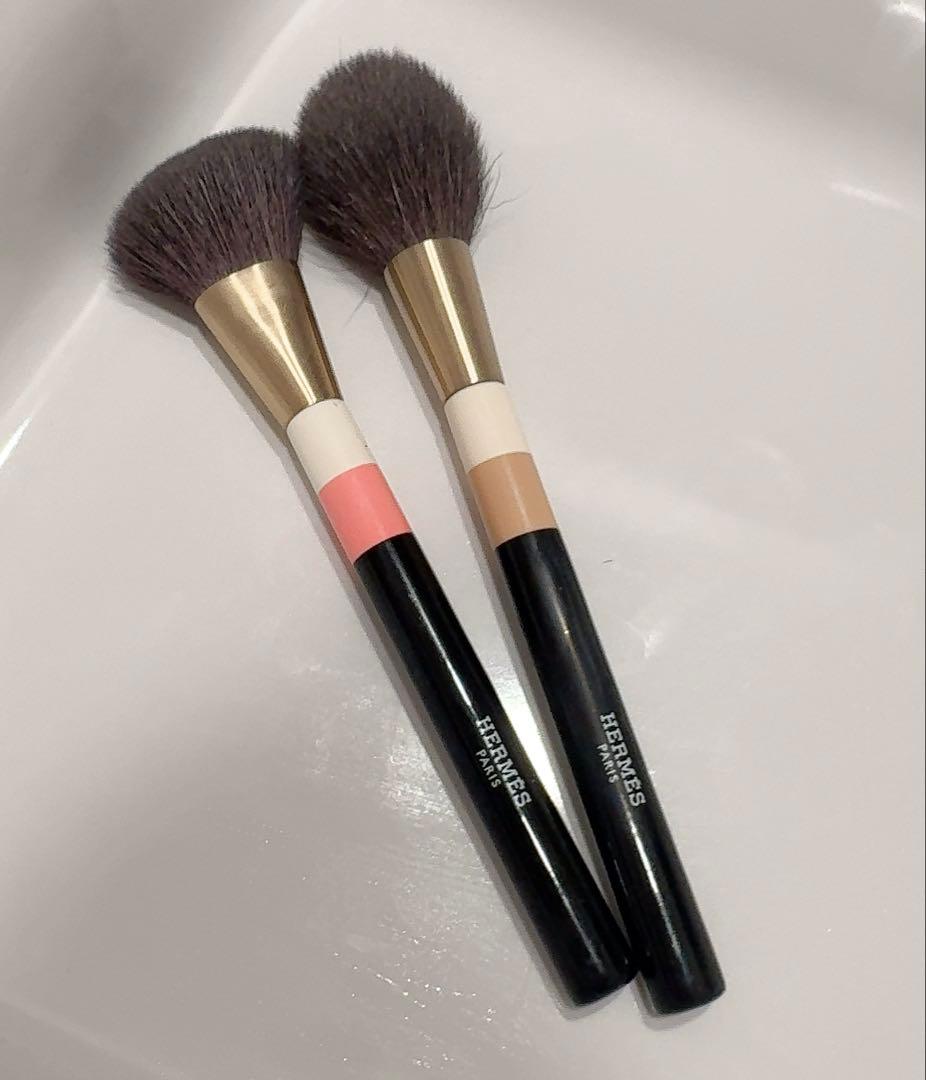 エルメス　フェースブラシ　2点 楽天市場】【正規店入荷】【名入れ代込】【ラッピング代込】HERMES