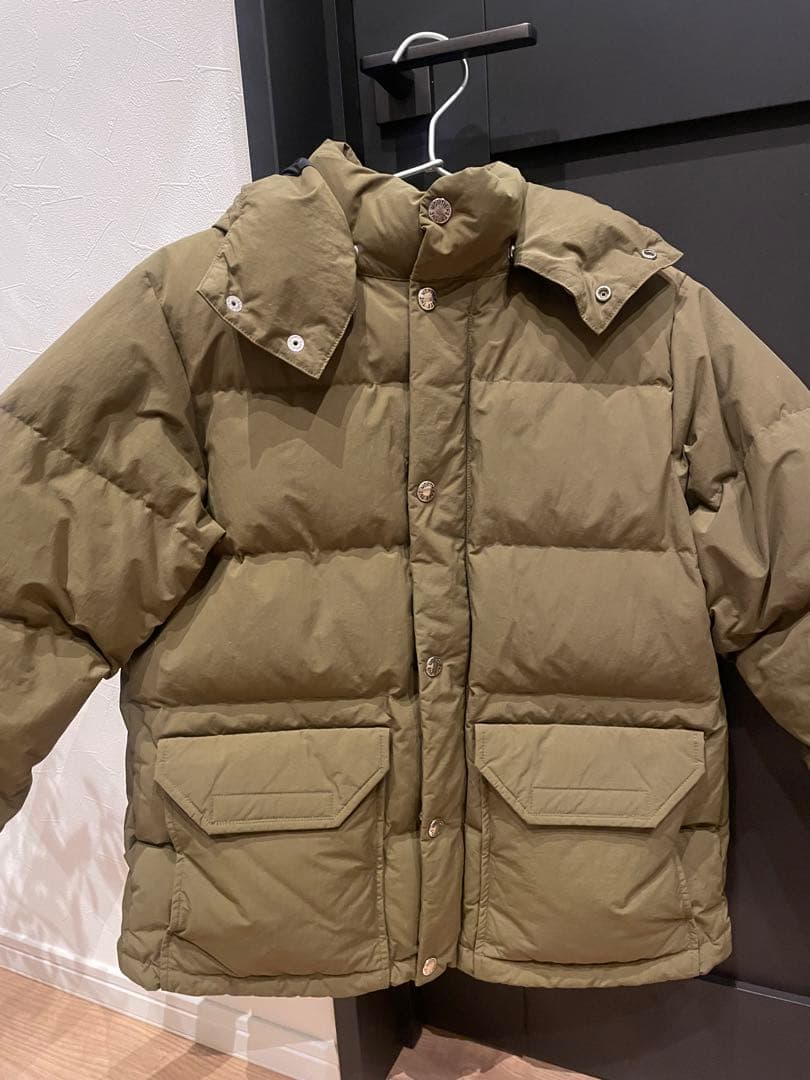THE NORTH FACE ダウンジャケット オリーブグリーン Mサイズ - メルカリ