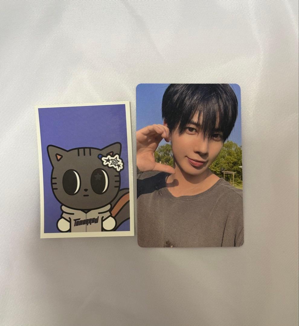 TXT FC特典トレカ MOAZONE テヒョン アプグレ ダゴニャンシール - メルカリ