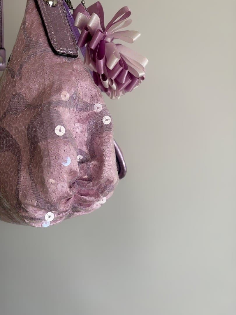 コーチ ポピー ピンク 2way ショルダーバッグ 14541 - メルカリ