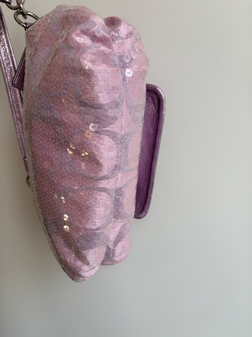 コーチ ポピー ピンク 2way ショルダーバッグ 14541 - メルカリ