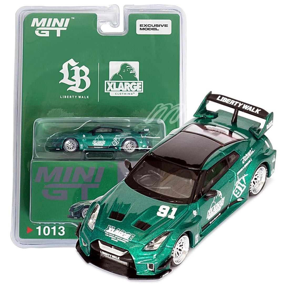 MINIGT LBWK × XLARGE GT NISSAN 35GT グリーン - メルカリ