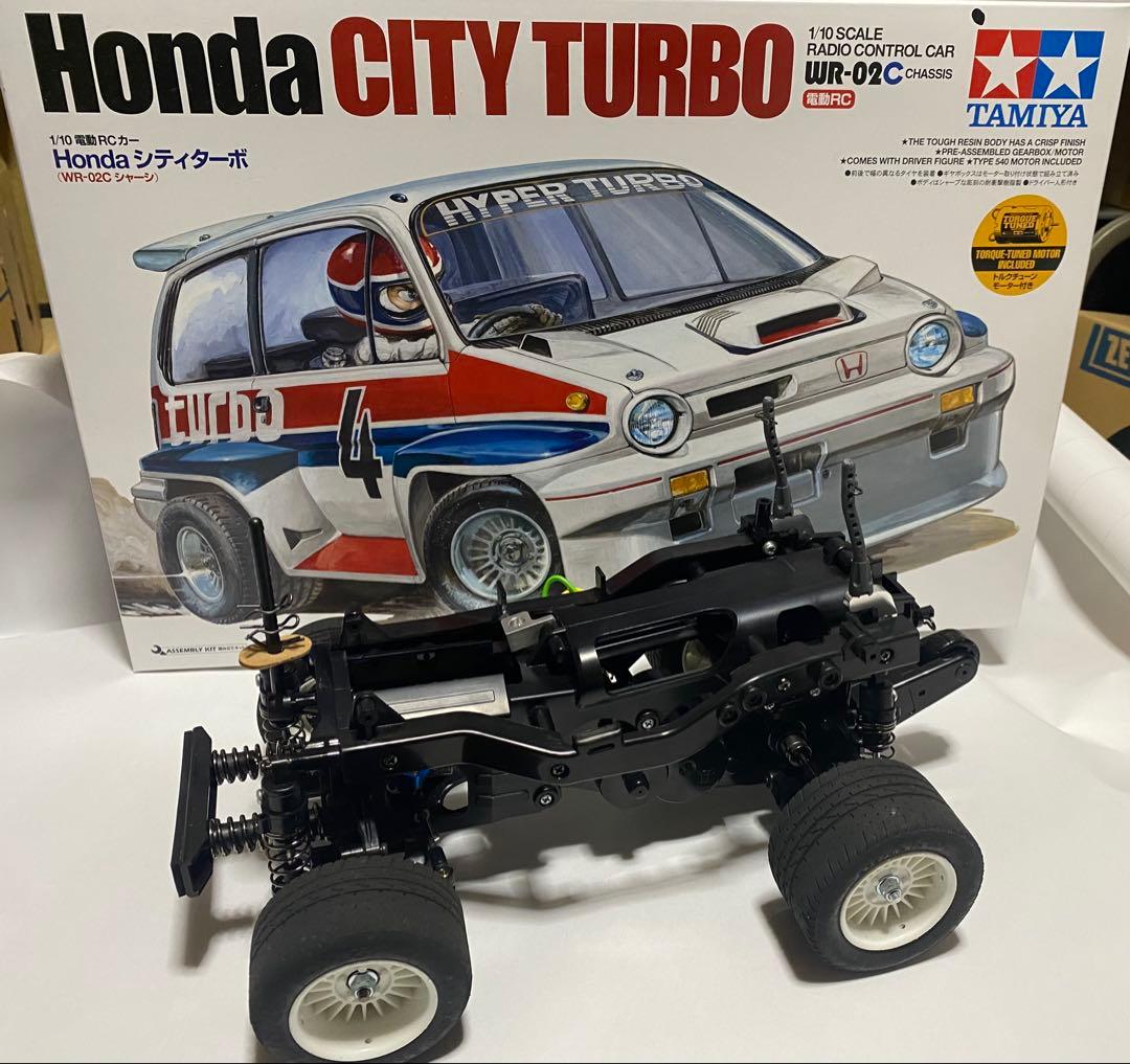 I*o様 タミヤ Honda ホンダシティターボ （WR-02Cシャーシ）中古