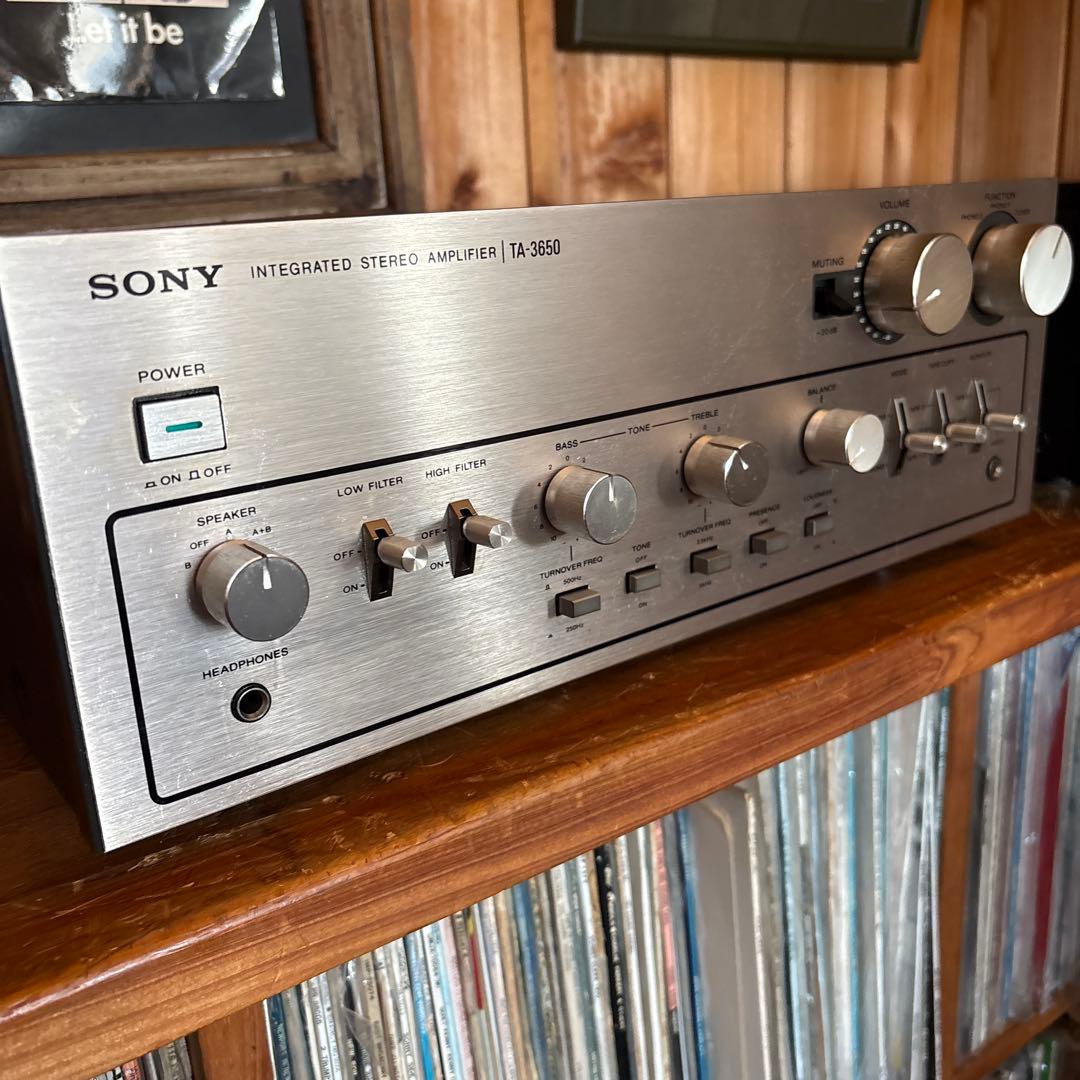SONY TA-3650 プリメインアンプ　取説付き SONY TA-3650の仕様 ソニー