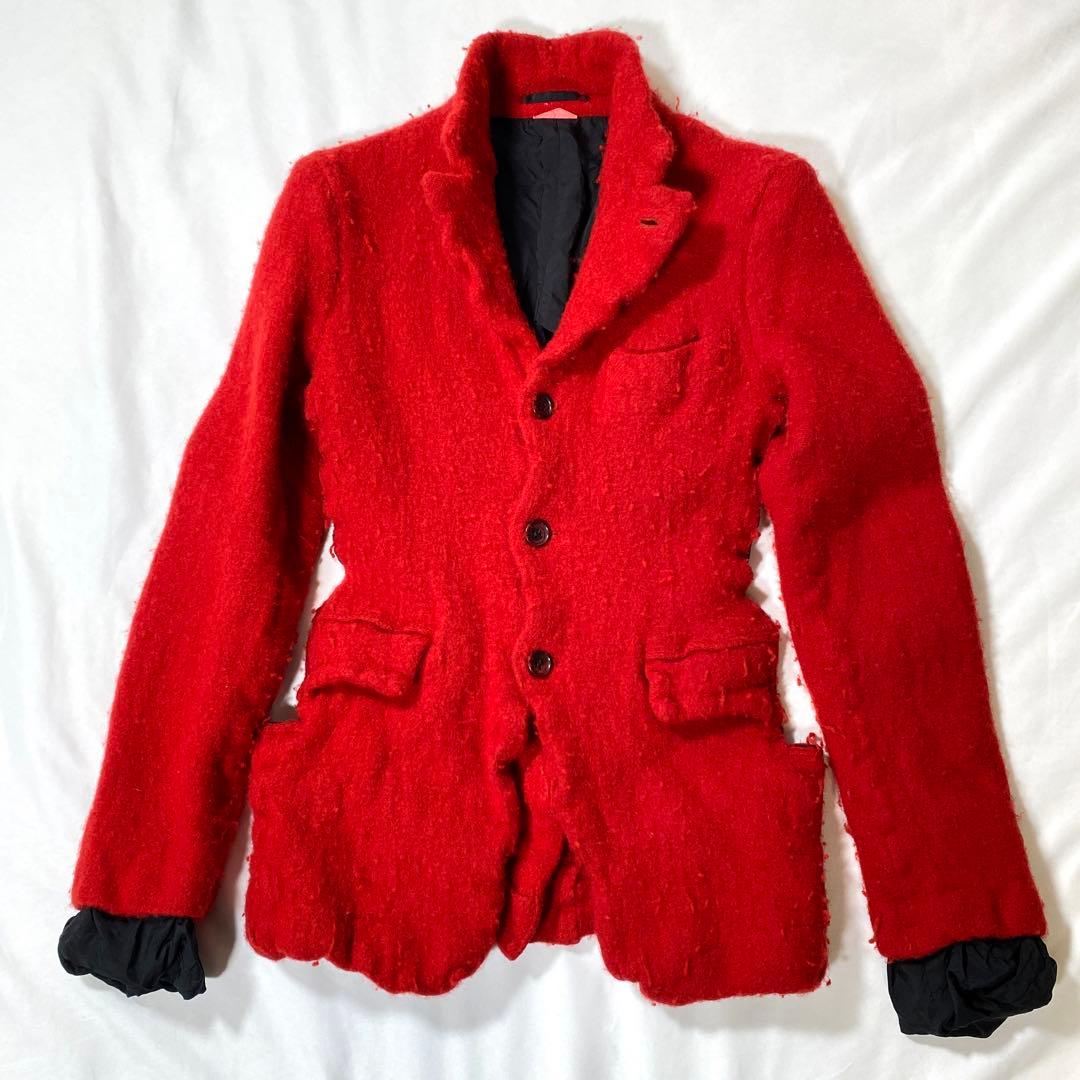 コムデギャルソンオムプリュス 22AWノマド期 変形縮絨セットアップ