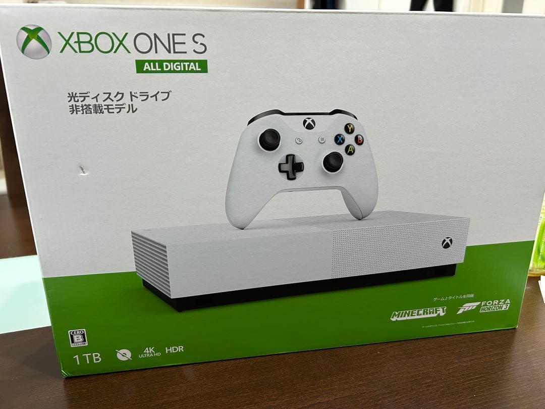 XBOX ONE S All digital 【1TB】 期間限定値下げ中！！ New Microsoft XBOX ONE S 1TB All-Digital Edition White System