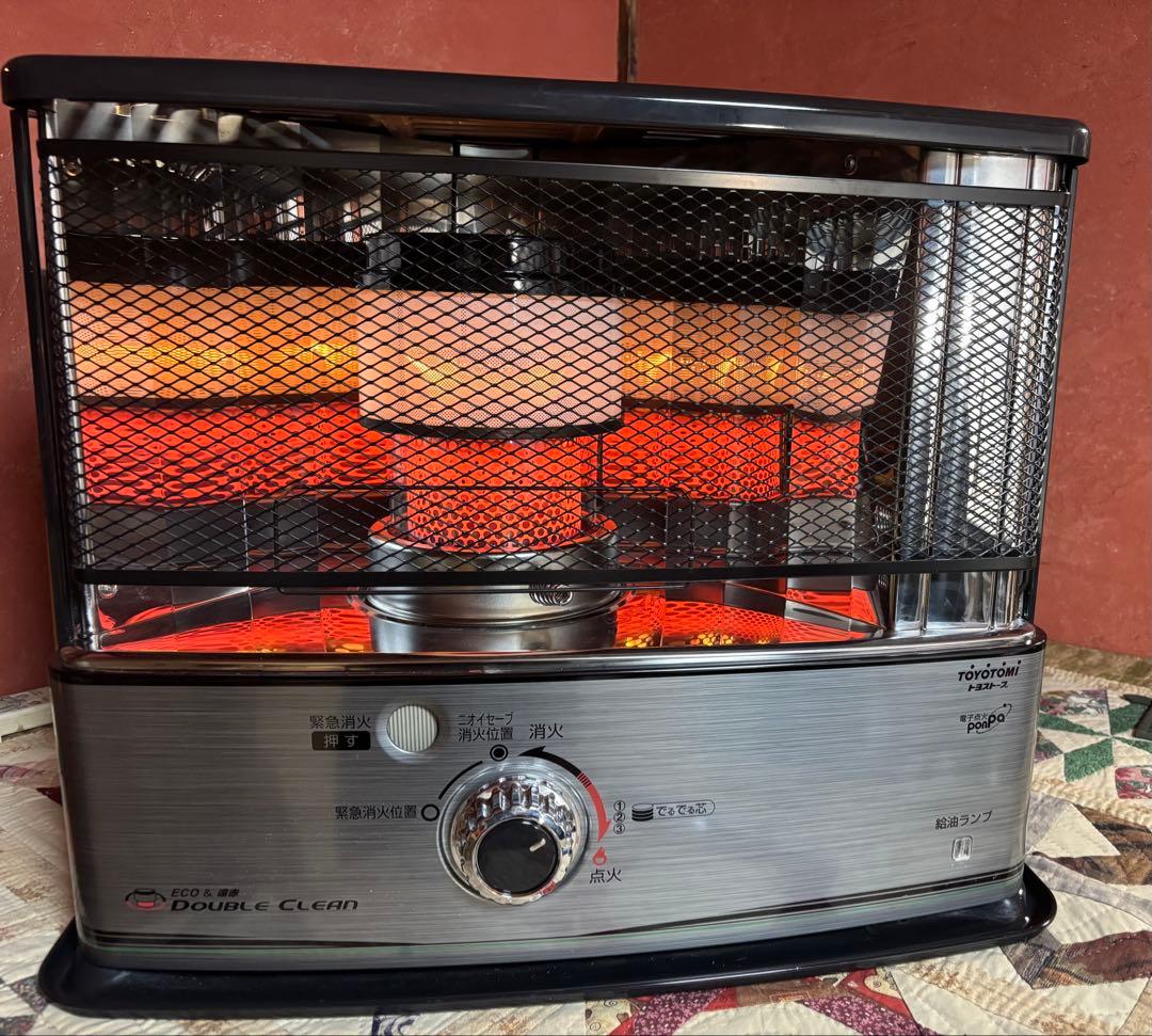 トヨトミ自然通気形解放式石油ストーブ NRC-W3616E4 2016年製 - メルカリ