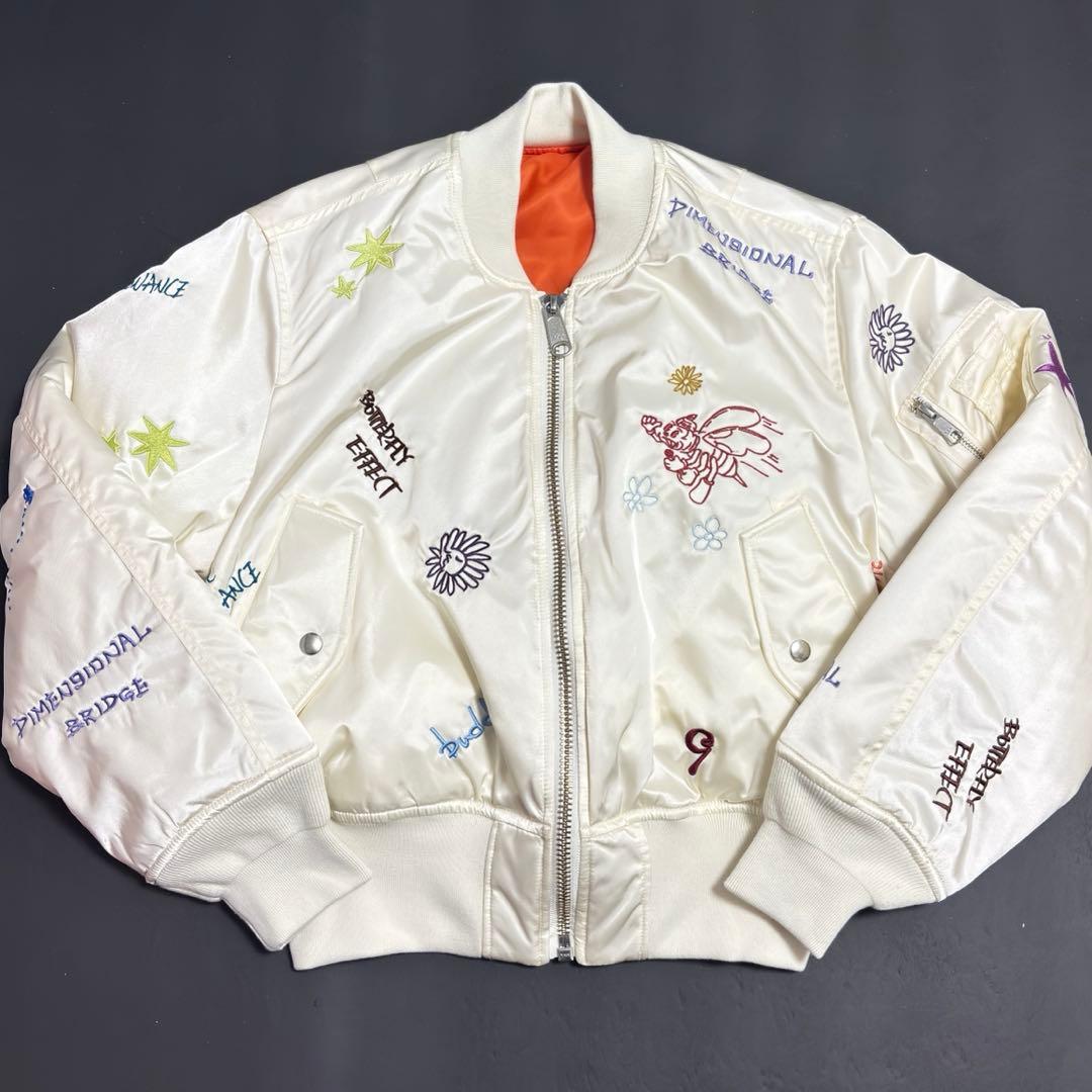 【本日値下げ中】buddix Memorial EMB MA-1 Sサイズ