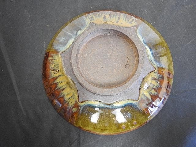 亀井味楽造 高鳥 御菓子鉢 共箱 M1500