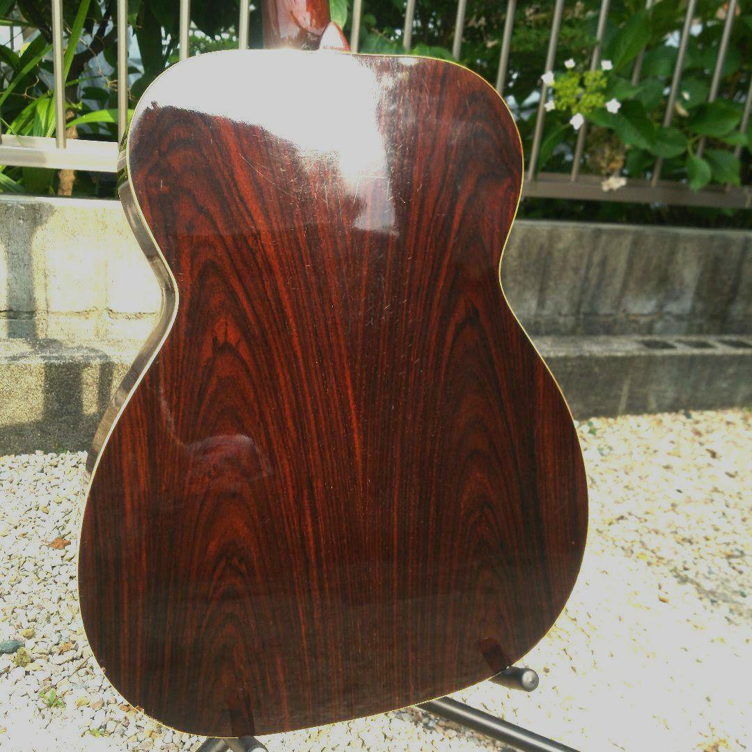 たかしボン激レア　ハカランダ？初期ロゴ　芳野楽器モーリスF15 1971年 Morris f15 ハカランダ仕様 1975年日本製 アコースティックギターの