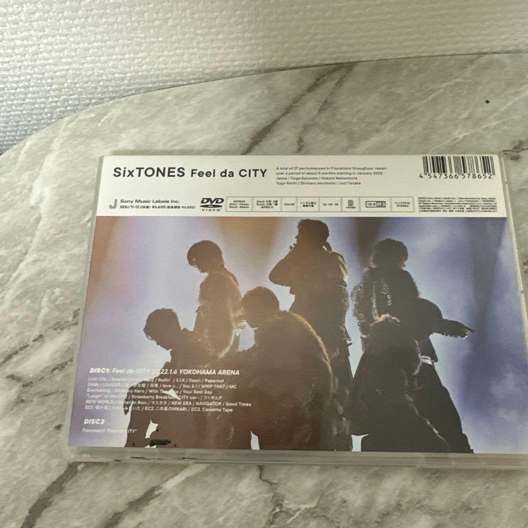 SixTONES/Feel da CITY〈2枚組〉 - メルカリ